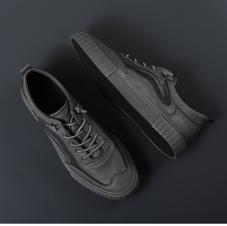 Men's Casual Leather Shoes Korean Trend - Image 6