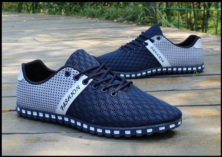 Men's Breathable Casual Shoes Mesh Sneakers - Image 3