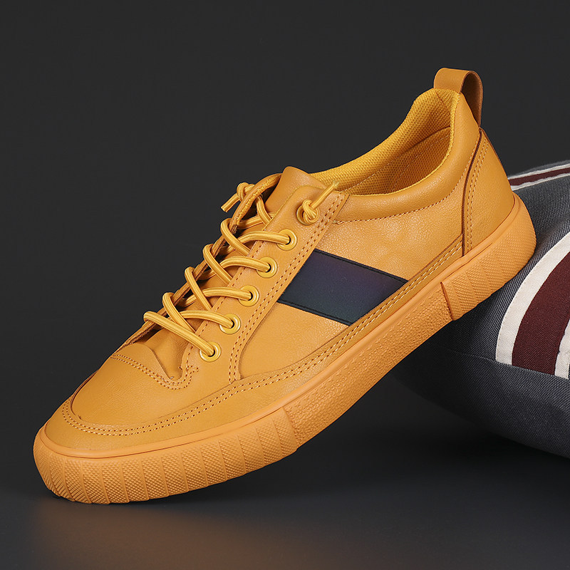 Men's Casual Leather Shoes Korean Trend