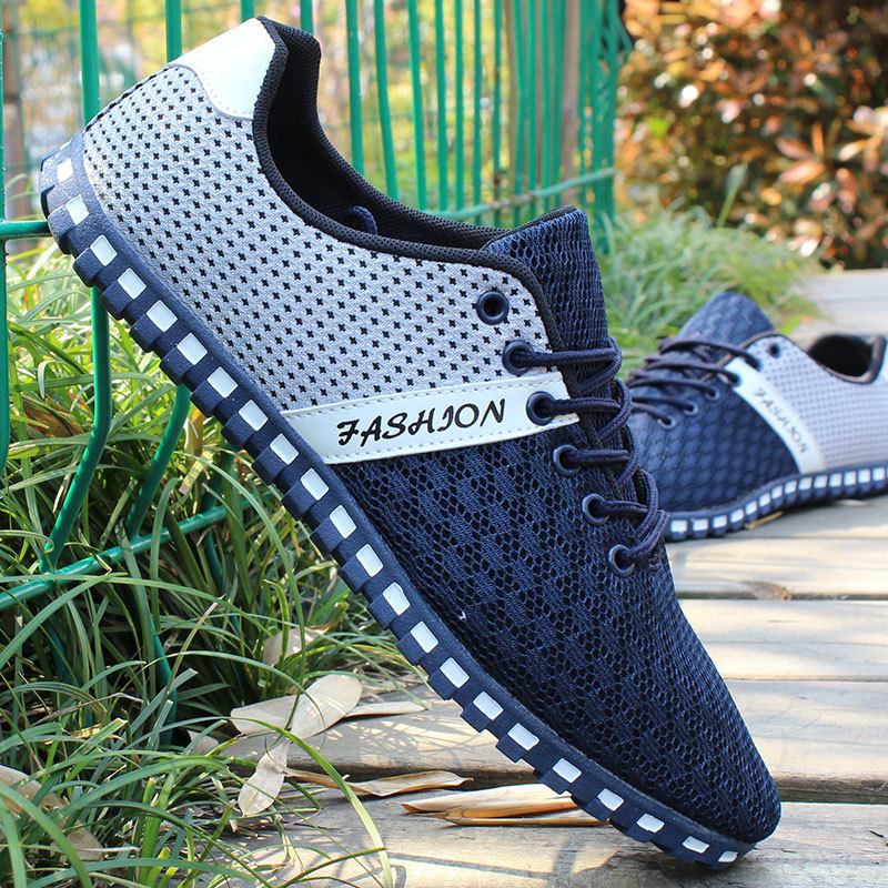 Men's Breathable Casual Shoes Mesh Sneakers - Image 5
