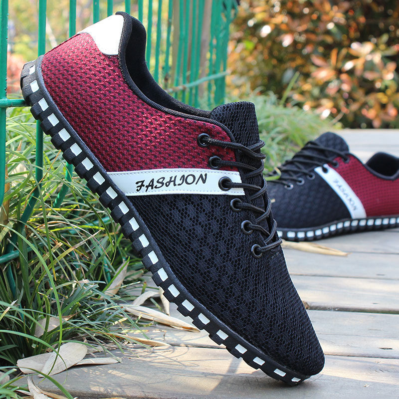 Men's Breathable Casual Shoes Mesh Sneakers - Image 4