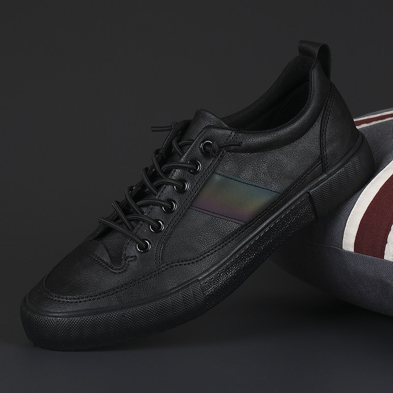 Men's Casual Leather Shoes Korean Trend - Image 2